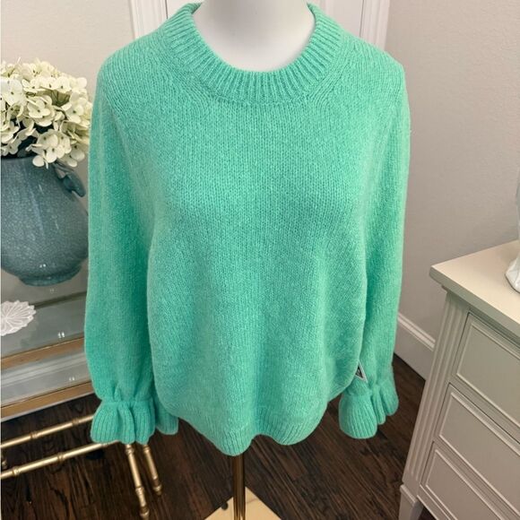 NATION LTD ANTOINETTE SWEATER - GRASSHOPPER-K4 - Picture 5 of 8